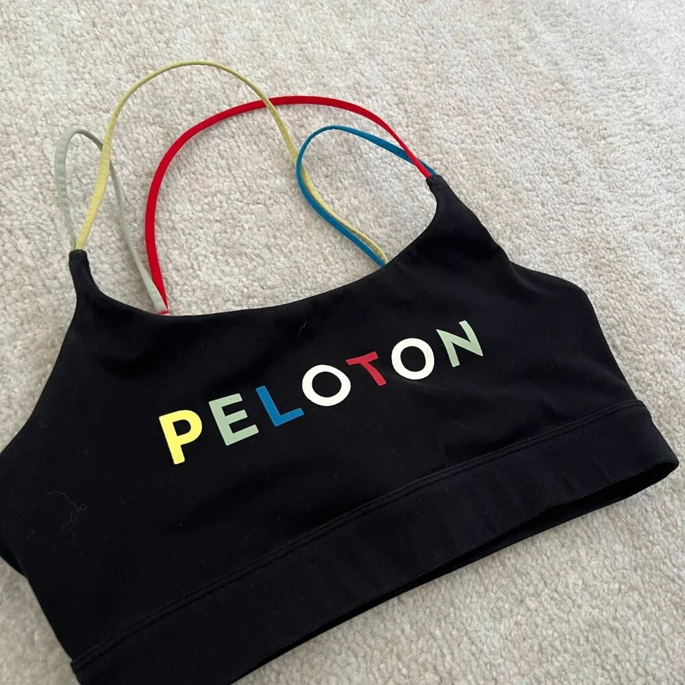 Peloton Cadent Strappy Back Sports Bra S